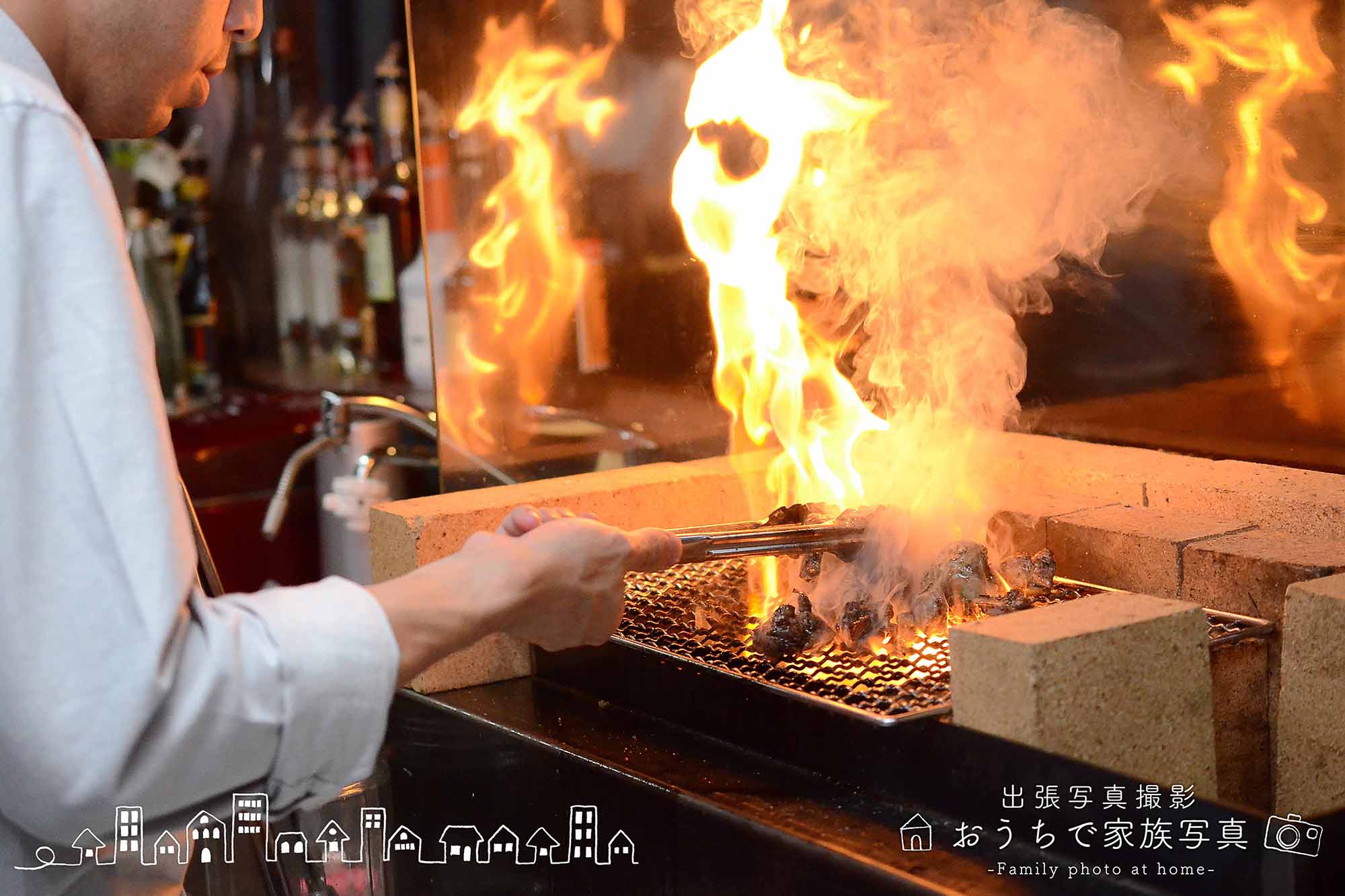 出張写真専門のおうちで家族写真のビジネス向け写真